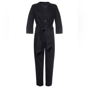 🖤All Saints Black denim utility jumpsuit 〰️